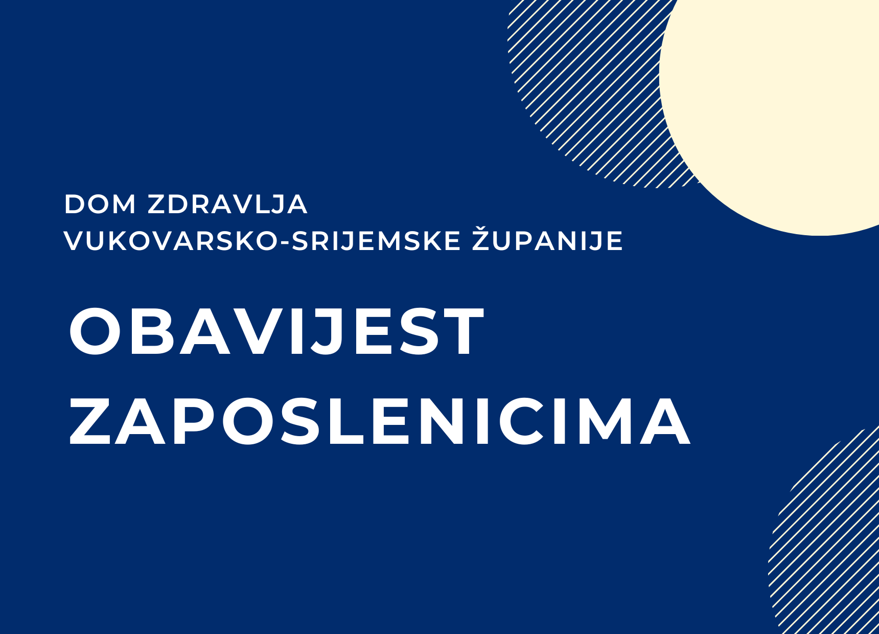 Obavijest-zaposlenicima